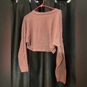 Pink Cropped Shirt 🎀